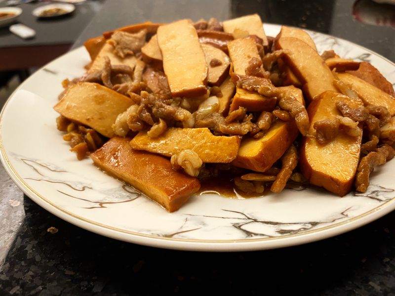 豆乾肉絲