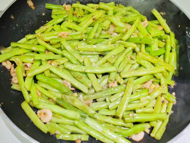 家常 炒四季豆