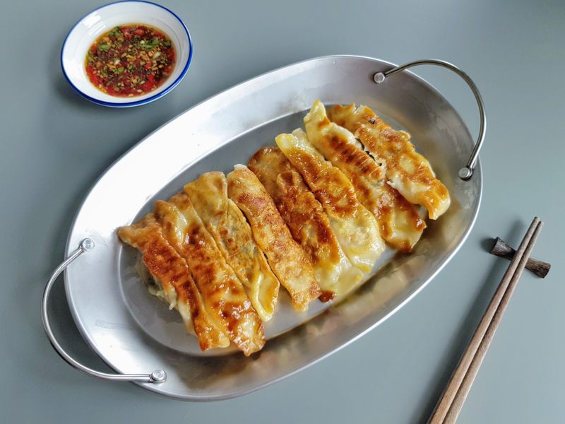 打拋豬肉鍋貼