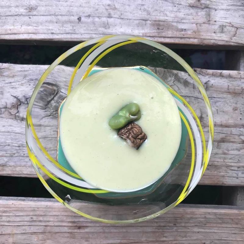 蠶豆濃湯(素食料理)