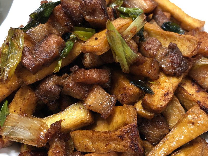 豆干炒肉絲