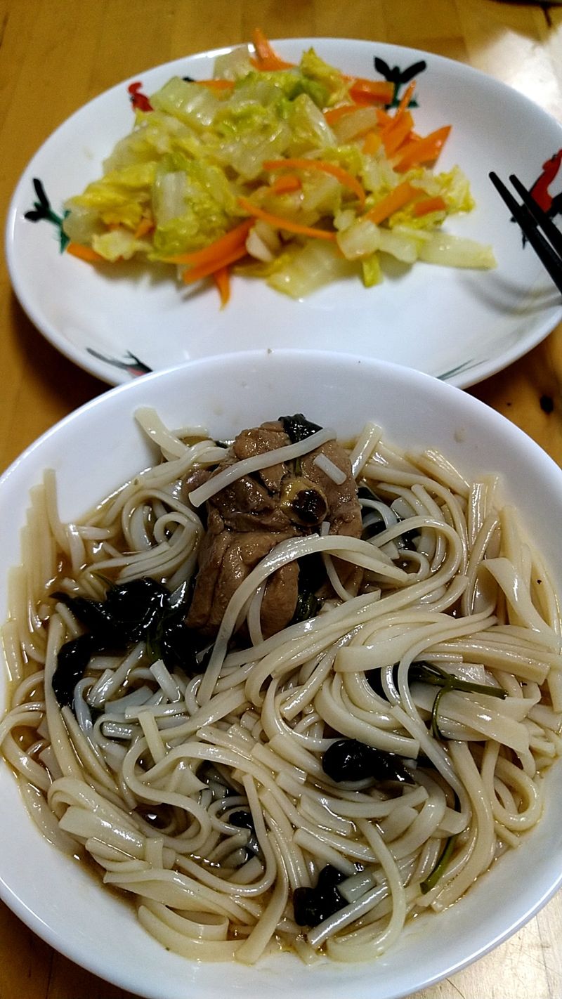 三杯雞麵線