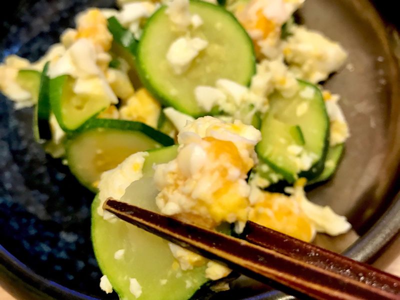🥚櫛瓜拌鹹鴨蛋是神鵰俠侶