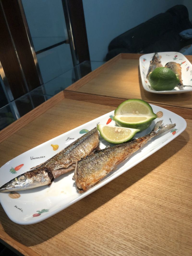 香煎秋刀魚