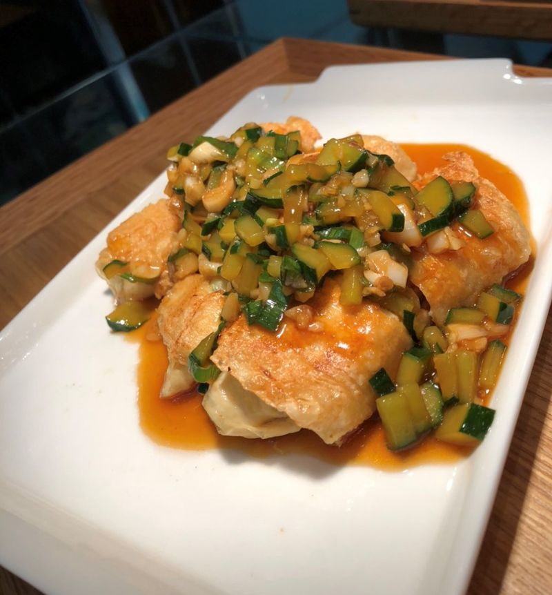 小黃瓜豆皮捲