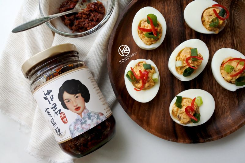 台式香辣惡魔蛋(怡君有點辣 派對開胃菜)