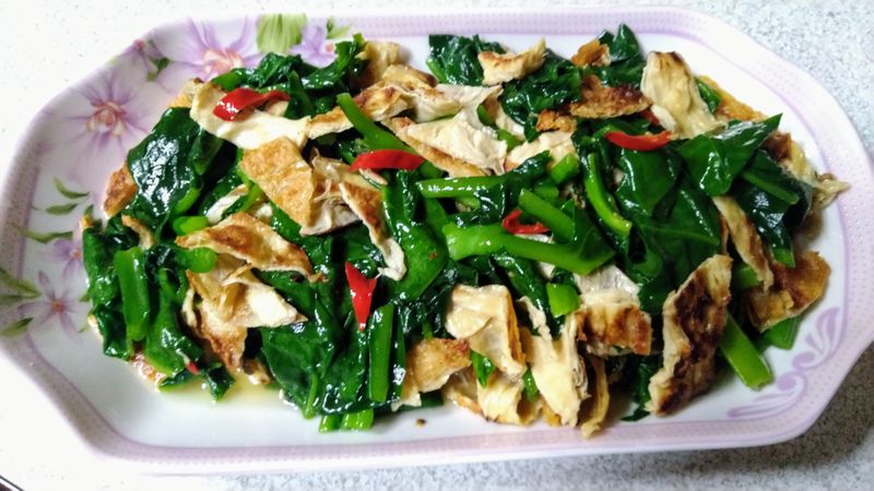 豆包炒皇宮菜