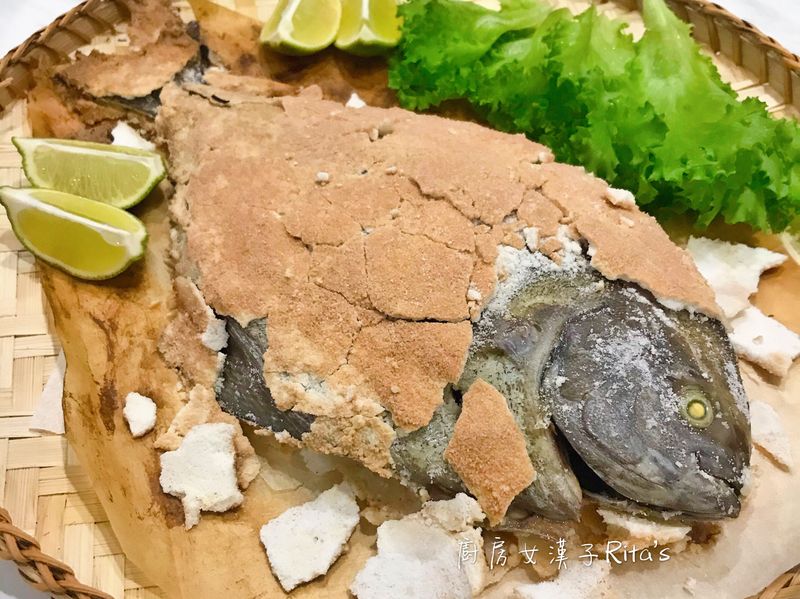 鹽焗黑鯧