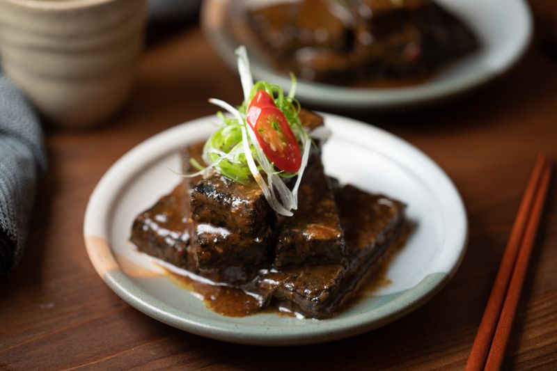 烏龍米血 (茶香米血)