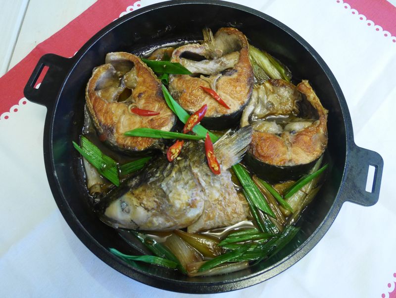 蒜香烏魚