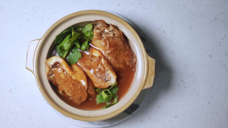 新豬肉🐷淡水阿給 (純素)