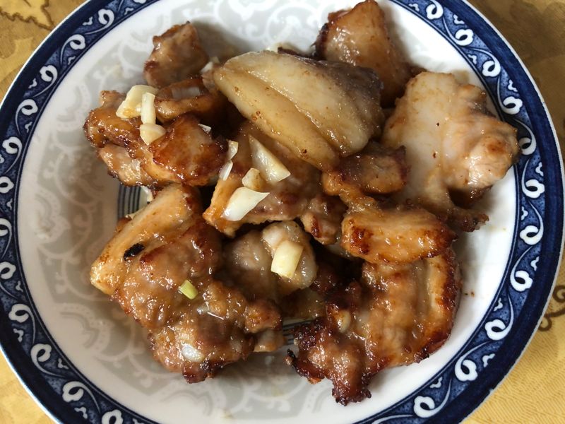 蒜香梅醋肉