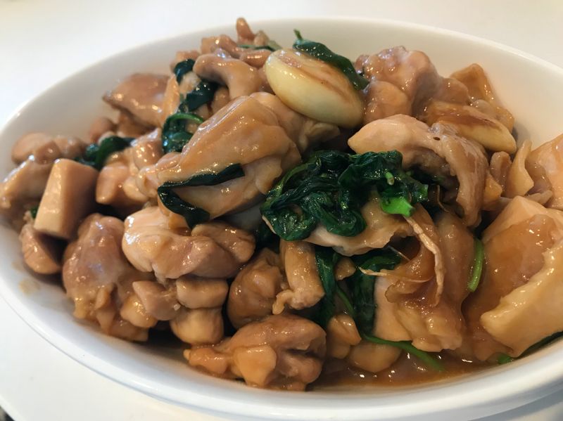 三杯雞丁