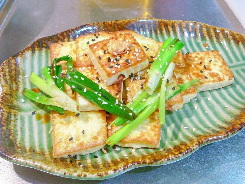 蔥煎雞蛋豆腐