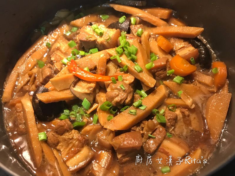 醃筍燒五花肉