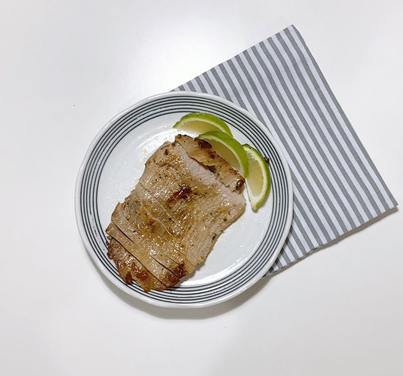 ［簡單料理］義式香煎松阪豬