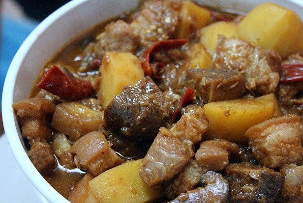豆醬燜豬肉Babi Pong Teh