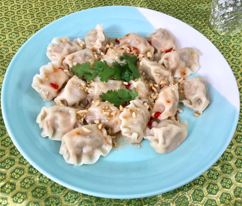 全聯食譜之爸爸回家做晚飯-泰式乾拌水餃