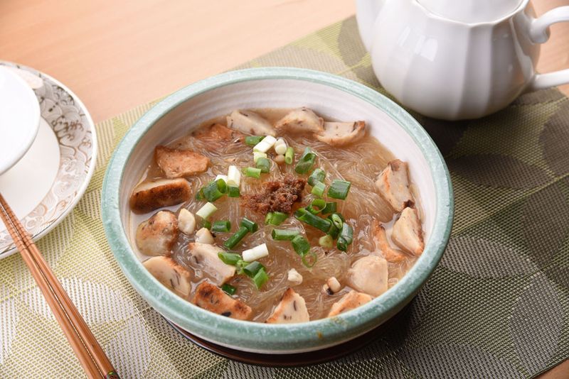 菇菇魚丸沙茶冬粉