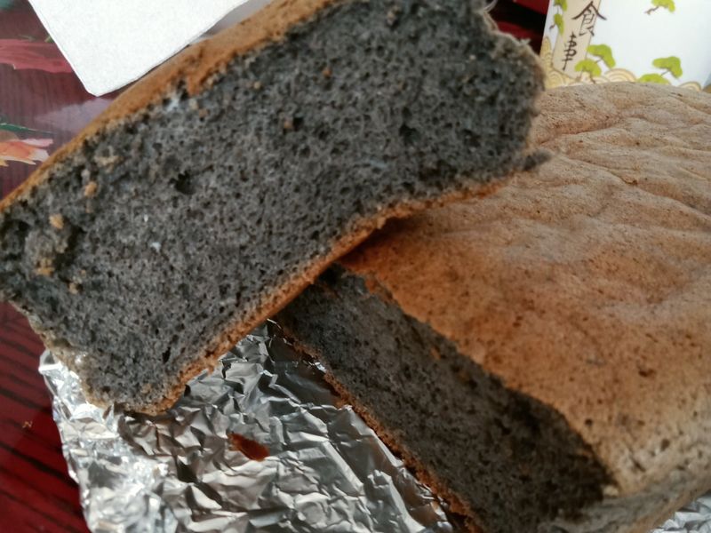 黑芝麻醬將將將蛋糕