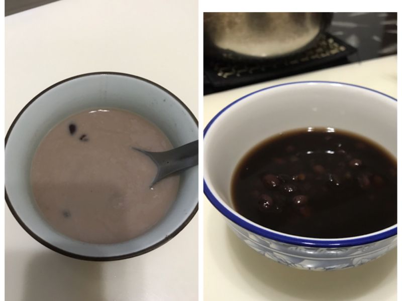 黑糖紅豆紫米湯（電鍋免顧火）