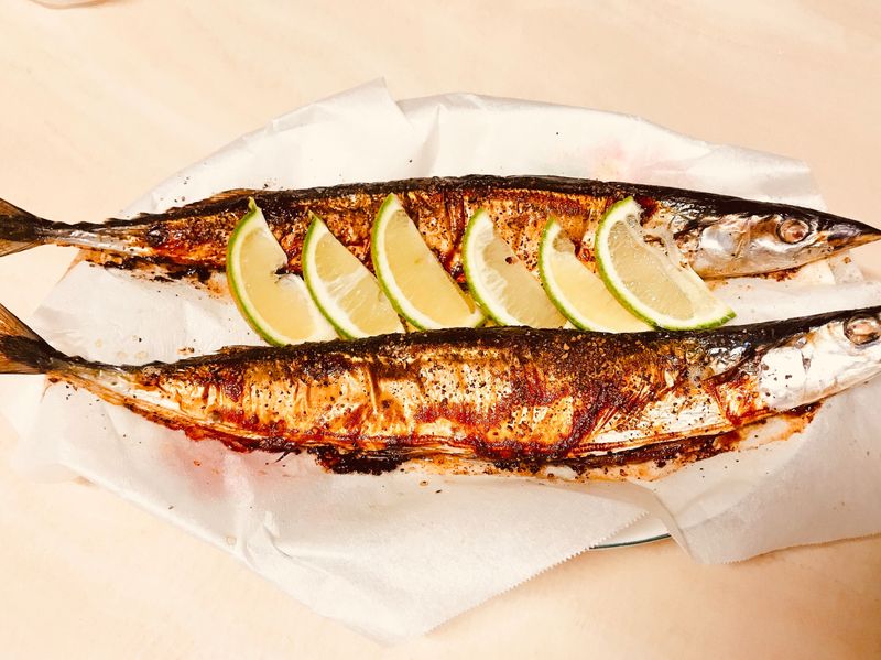 烤箱-》秋刀魚🐟