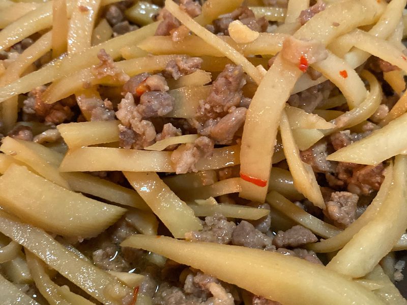 醋溜土豆絲