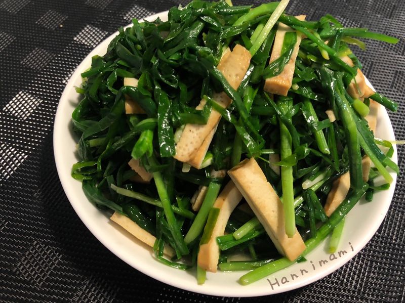 [減醣] 韭菜炒豆乾