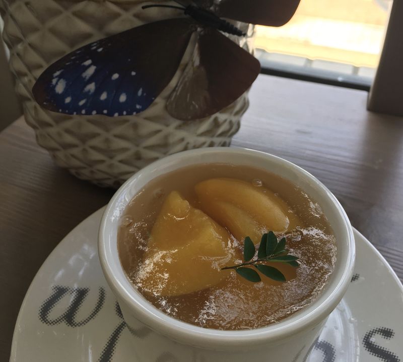 夏日蜜桃晶凍