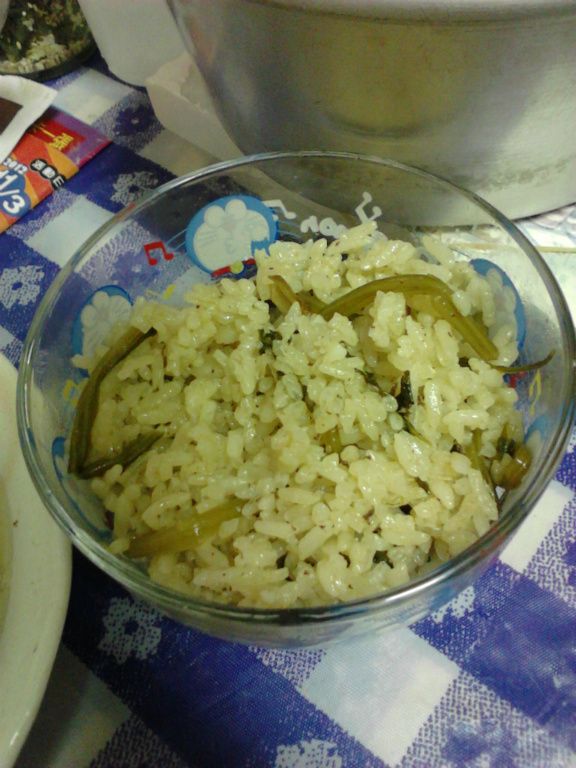 麻油炊菜飯