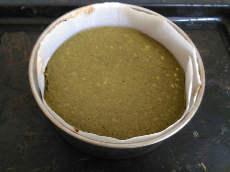 抹茶豆腐蛋糕
