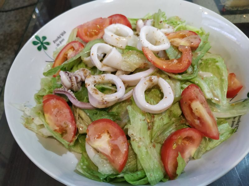 胡麻醬小卷沙拉