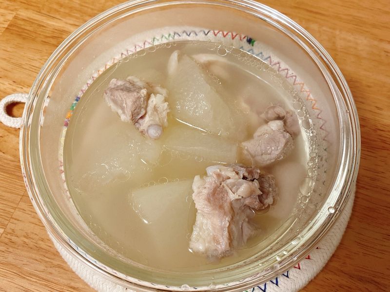 木木作羹湯|電鍋版 夏日湯品 冬瓜排骨湯