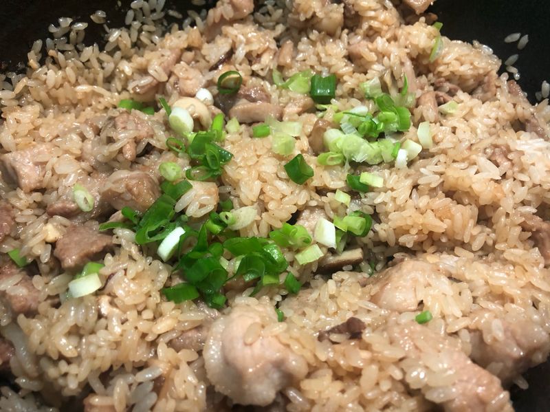 松阪豬香菇炊飯
