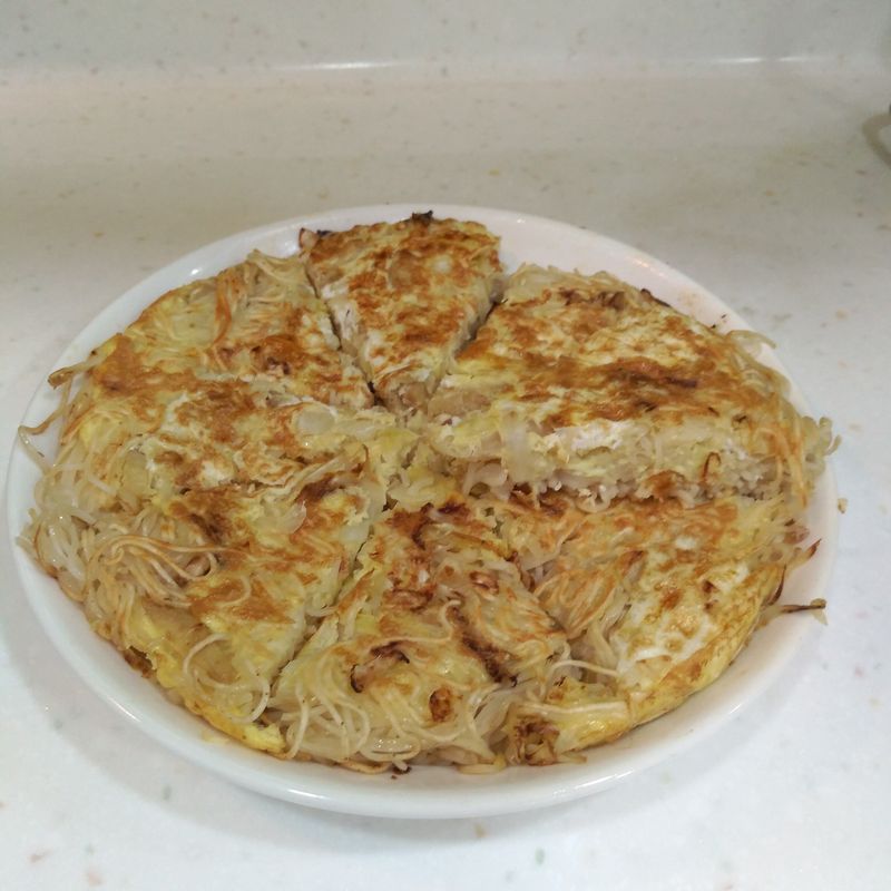 麻油麵線煎