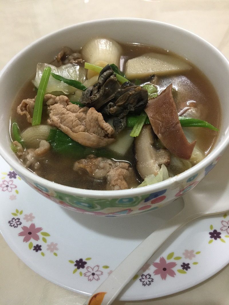 魷魚螺肉蒜湯