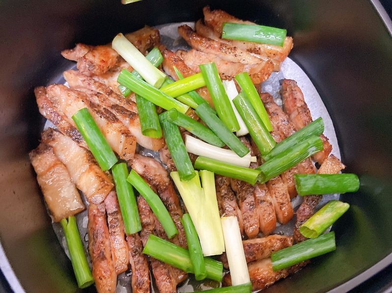 氣炸鹹豬肉