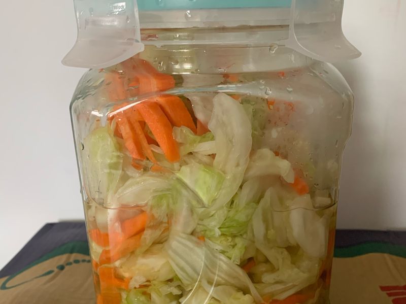 台式泡菜&醃蘿蔔(省醋用量的方法)
