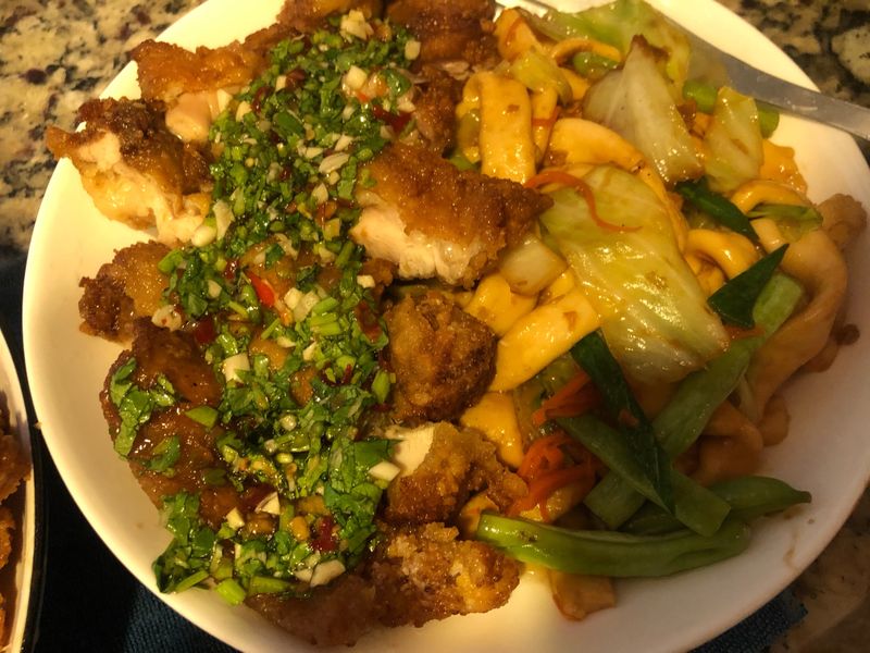 椒麻雞