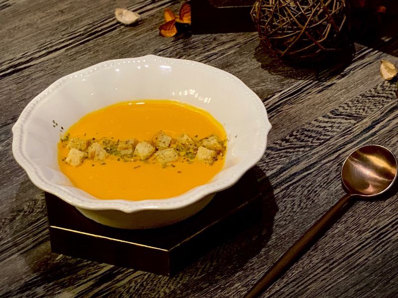 🎃 奶橘南瓜濃湯 🥄🧡