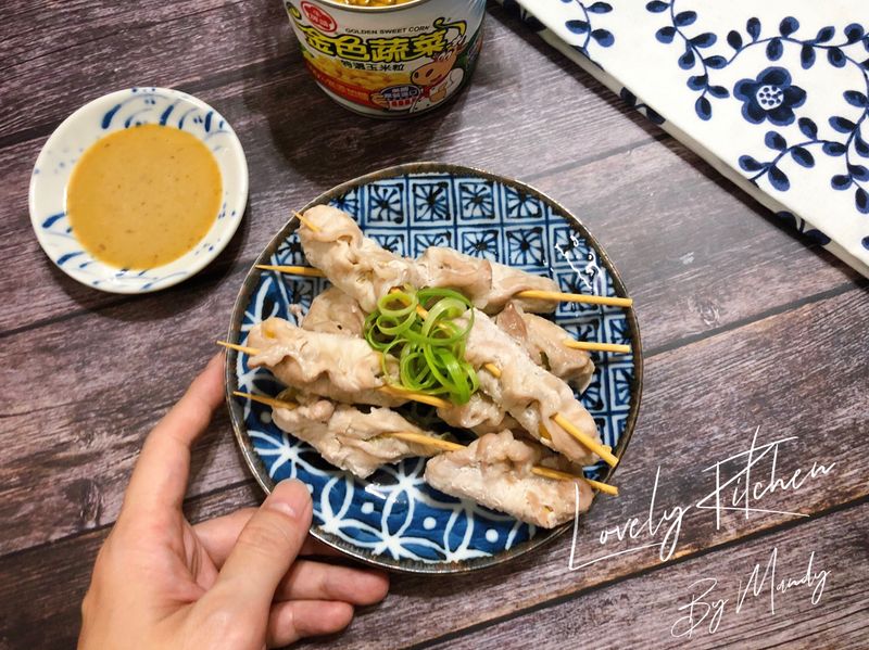 豬里肌鮮蔬串【免開火】