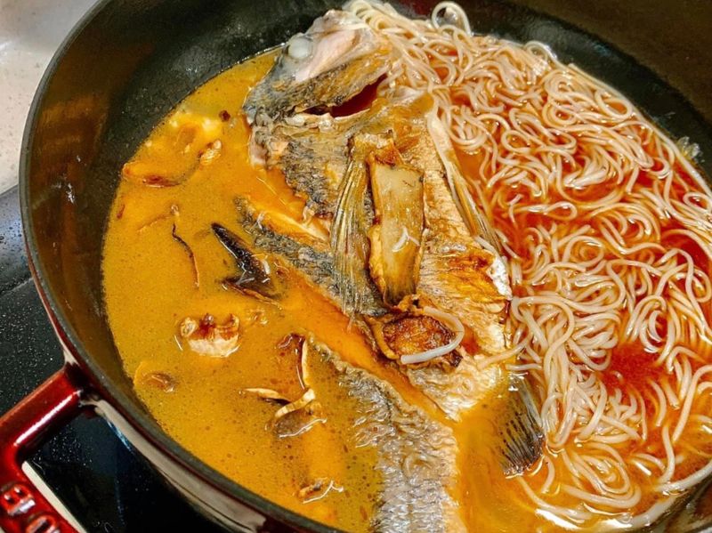 麻油酒燒魚