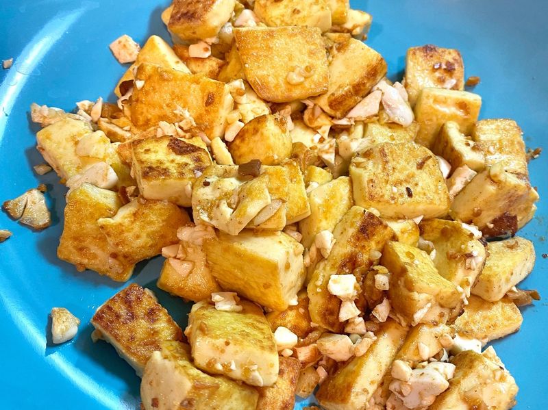 金沙豆腐