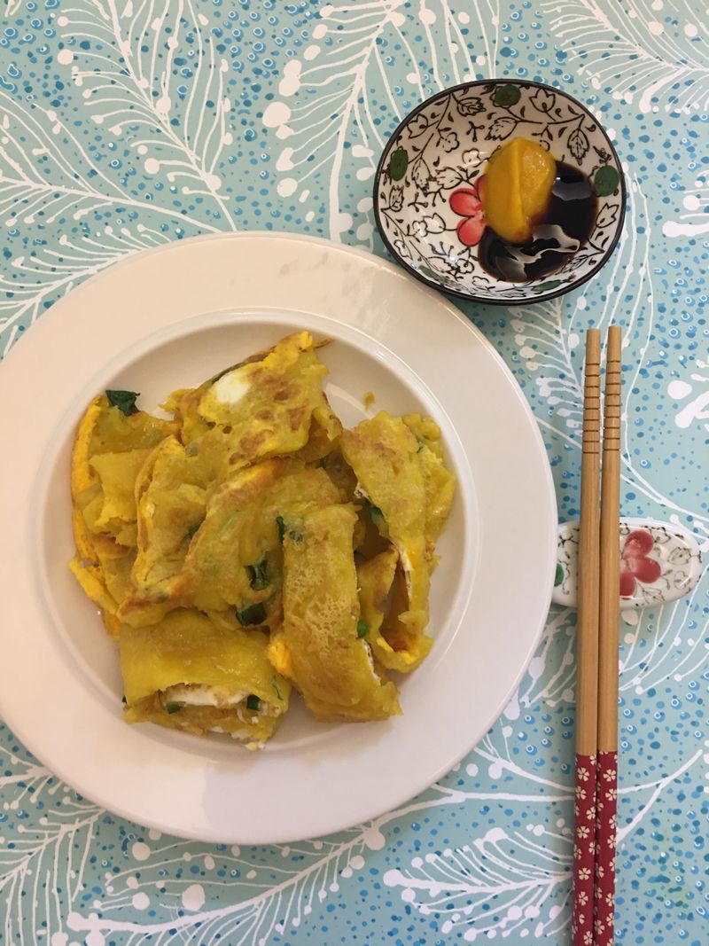 養生南瓜蛋餅