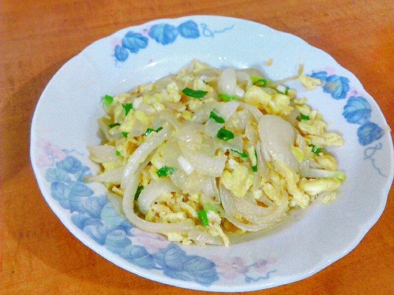 豬油洋蔥炒蛋