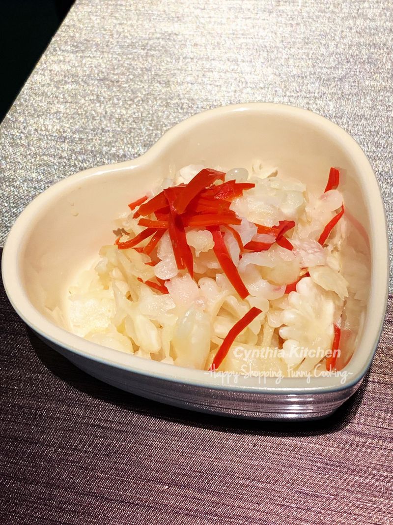 涼拌白玉苦瓜