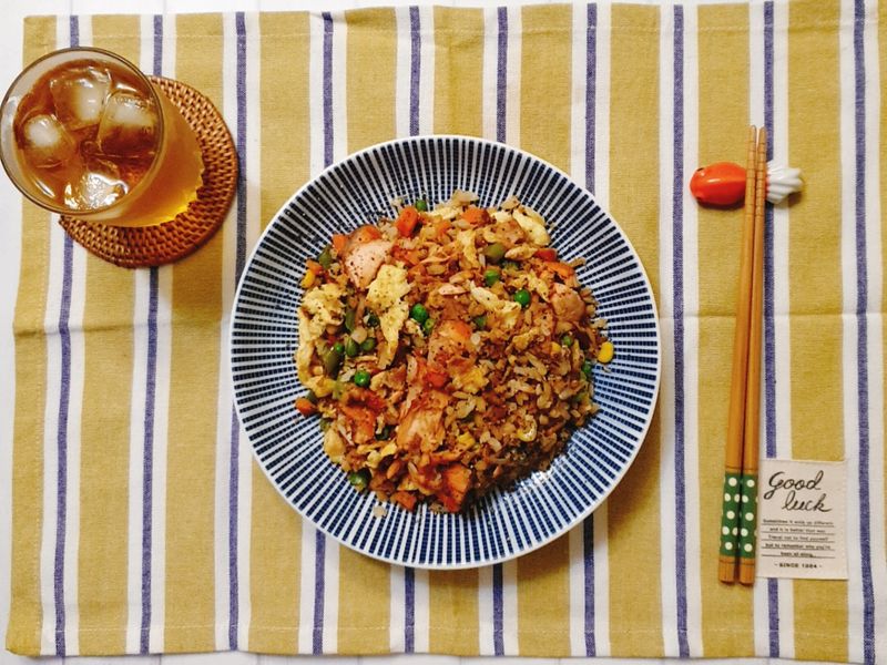鮭魚花椰菜飯
