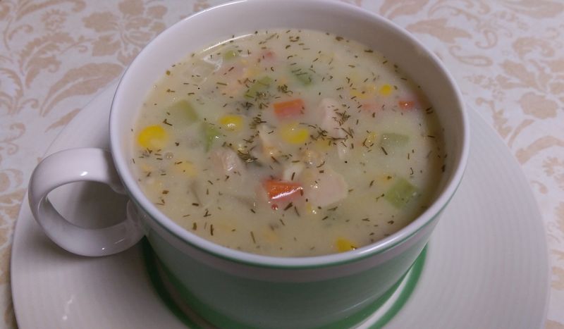 鮪魚巧達湯