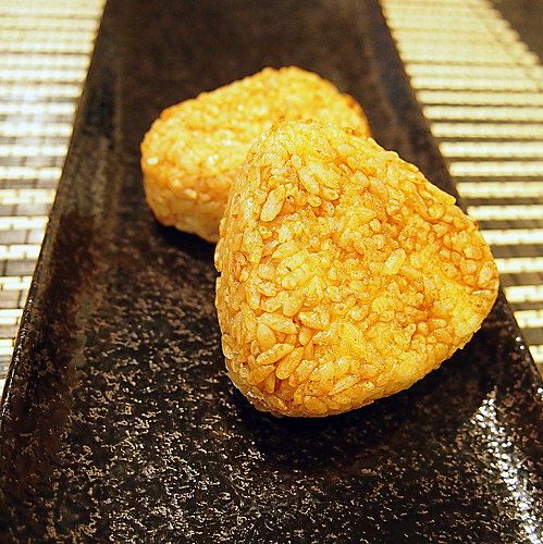烤飯團