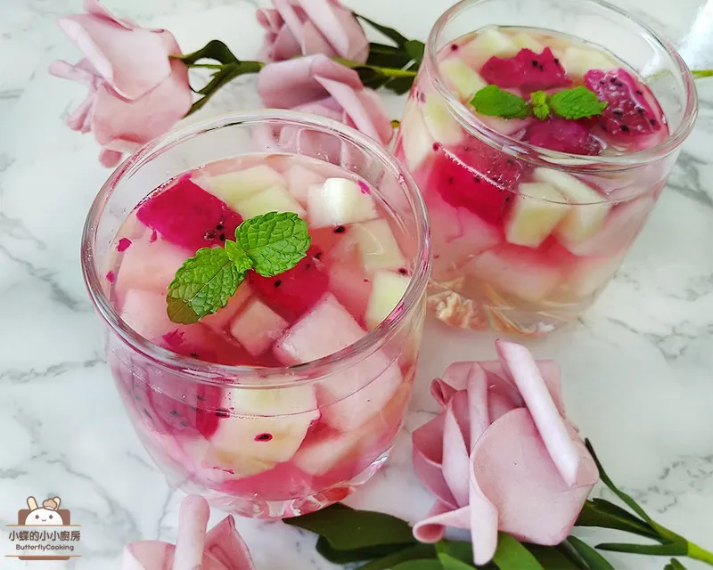 蜂蜜水果柚醋★低甜度健康冷飲♥